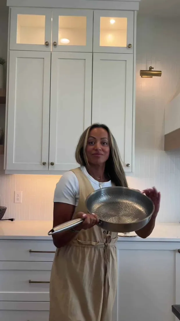 Cooking with herbs and butter